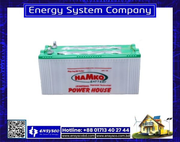 Hamko HPD 130Ah IPS Battery Price in Bangladesh