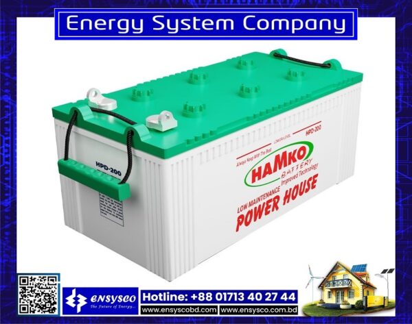 Hamko HPD 200Ah IPS Battery Price in Bangladesh
