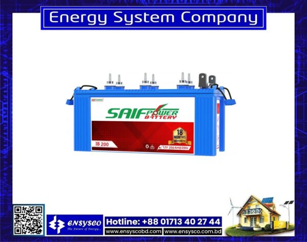 Saif Power IB200 200AH IPS Battery Price in Bangladesh