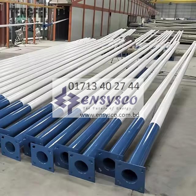 conical-pole-price-in-bd Galvinized tapered Conical Pole Price in Bangladesh